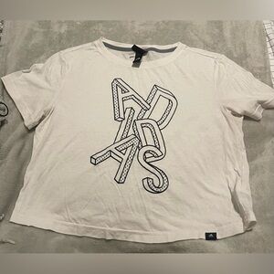 Adidas cropped tee